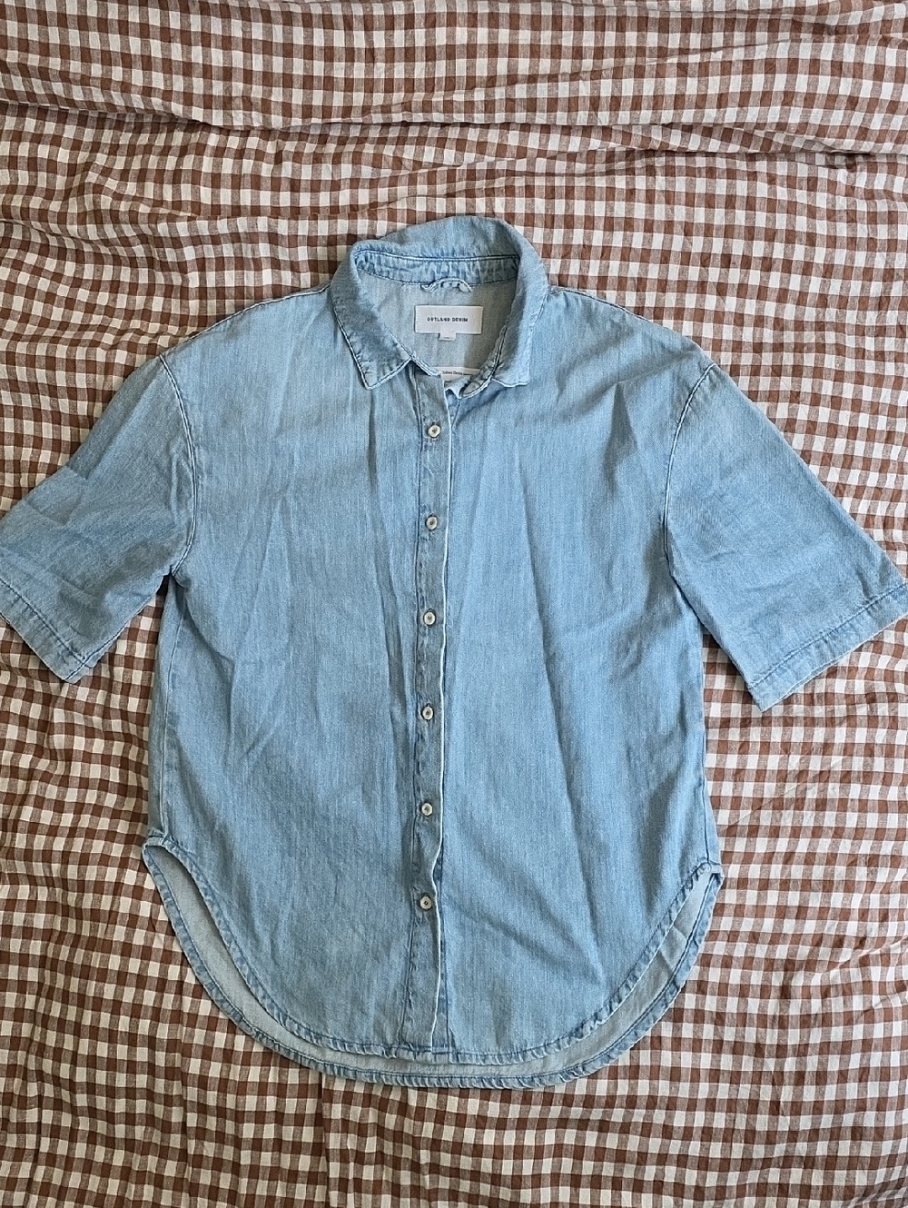 Outland Denim Better Days Light Wash Denim Shirt